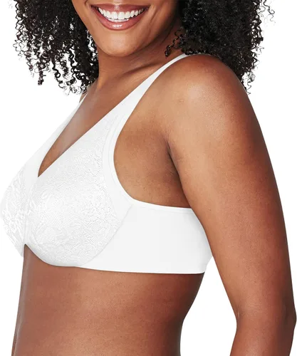 Vista 2 de PLAYTEX Dreamwire - Brasier de encaje suave sin pinchazos para mujer, soporte de 4 vías