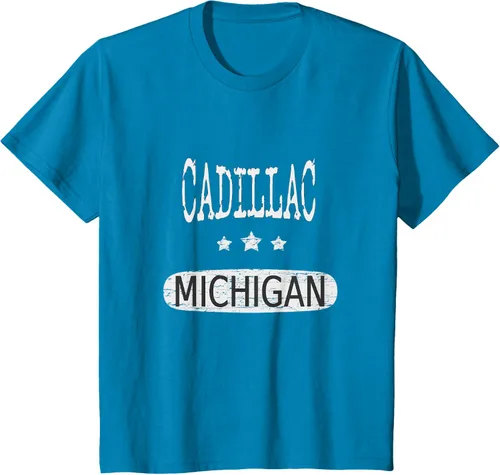 Vista 56 de Vintage Cadillac Michigan Camiseta