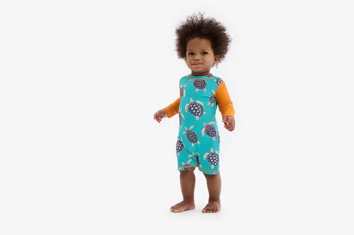 Vista 4 de Hatley Boys' One Piece Rashguard Swimsuit