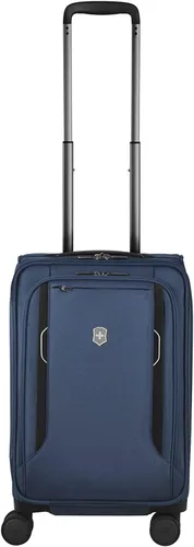 Vista 4 de Victorinox Werks Traveler 6.0 Softside Spinner Global equipaje de mano, Azul, Wt 6.0 Equipaje giratorio de lado blando