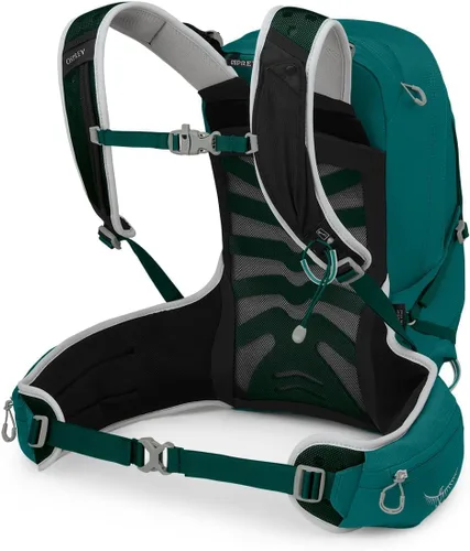 Vista 6 de Osprey Mochila de senderismo Tempest para mujer, verde, (Jasper Green), Mochila de senderismo Tempest