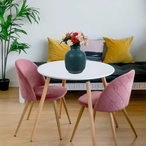 Vista 9 de Vaguelly Juego de 4 jarrones de plástico para flores, juego de jarrones modernos para decoración del hogar