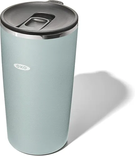 Vista 14 de OXO Strive - Vaso aislado de 24 onzas con tapa deslizante, cobalto oscuro