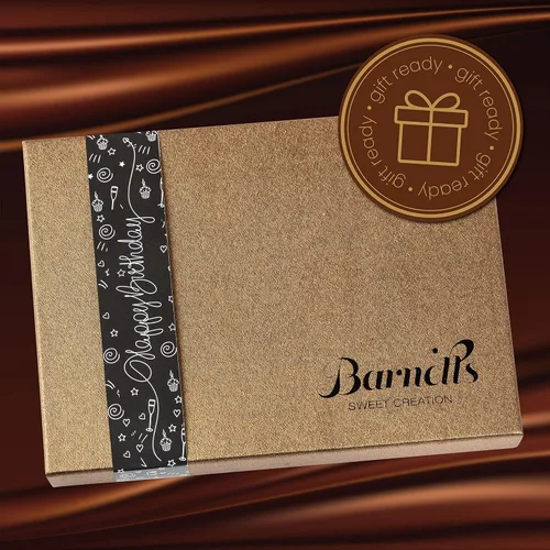 Vista 2 de Barnetts - Cesta de galletas de chocolate para mujer, regalo de feliz cumpleaños, ideal para mamá, esposa, tía, abuela, sobrina, hija, hermana