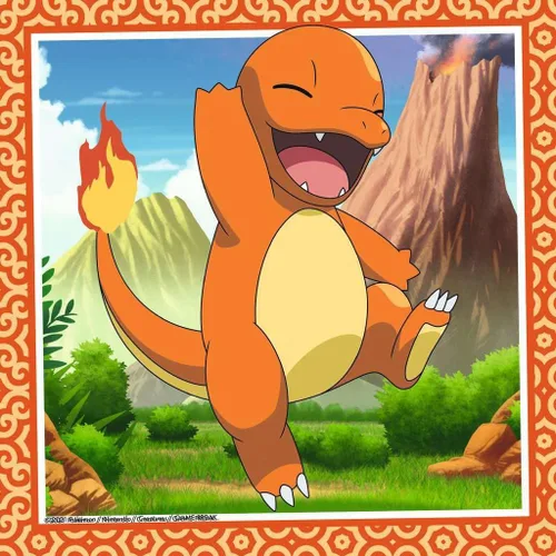 Vista 4 de Ravensburger Rompecabezas clásicos de Pokémon para niños de 5 años en adelante, 3 x 49 piezas