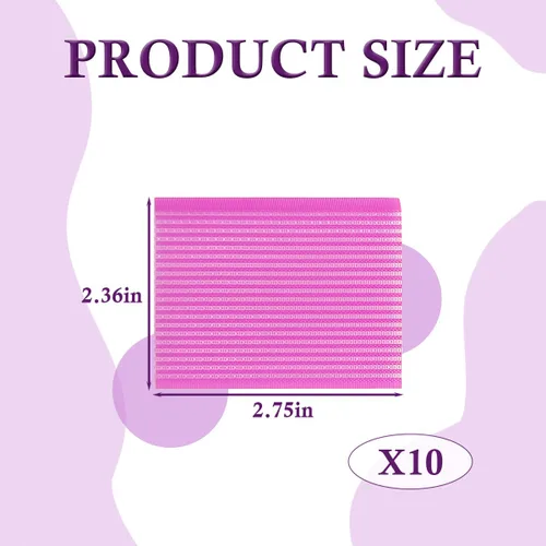 Vista 2 de 10 piezas de almohadillas para el cabello con volumen para el cabello, clips de peinado para seccionar y levantar, accesorios reutilizables