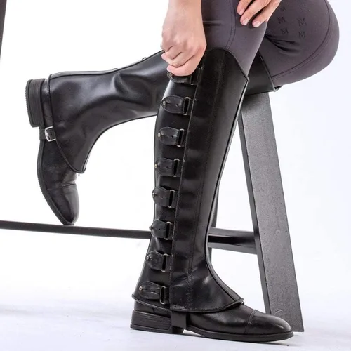 Vista 2 de NUMJAW Fundas para botas de disfraz de gato con botas, cubiertas para botas de pirata, fundas de botas medievales vikingos Jedi, fundas de botas