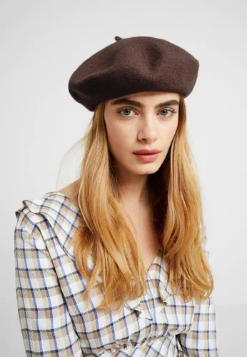 Vista 103 de Boina de lana francesa para mujer, gorra de invierno clásica de color sólido