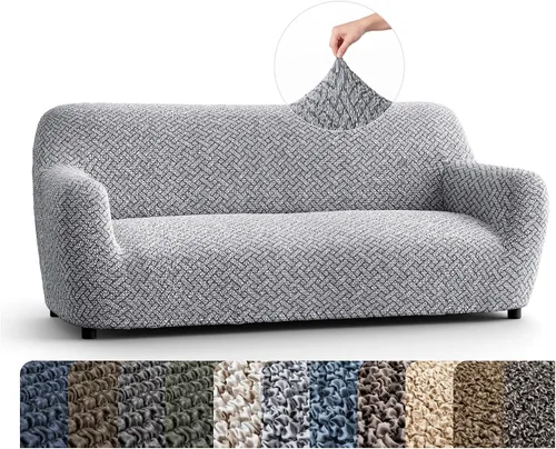 Vista 46 de PAULATO BY GA.I.CO. Funda para silla – Funda elástica para sillón – Funda de sillón para mascotas y niños – Fundas suaves para silla – Protector