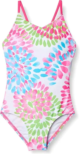 Vista 27 de Kanu Surf Bañador deportivo de una pieza Daisy Beach para niñas Aloha Negro