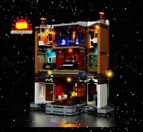Vista 2 de Kit de luces para Lego® 12 Grimmauld Place 76408 (Lego Set no incluido) (Classic)