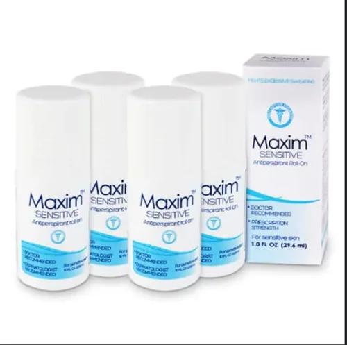 Vista 11 de Antitranspirante y desodorante en bola Maxim Prescription Strenght, recomendado por doctores y dermatólogos