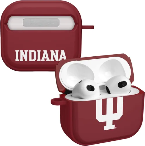 Vista 8 de AFFINITY BANDS Indiana Hoosiers HDX - Funda compatible con Apple AirPods Pro 1 y 2 (Classic Crimson)