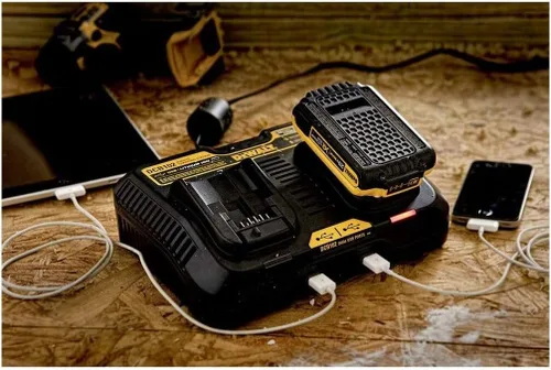 Vista 6 de DEWALT DCB102 estación de carga de 12V