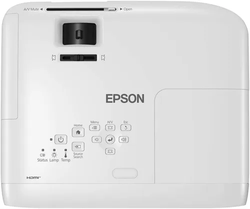 Vista 6 de Epson Proyector LCD PowerLite E20 - 4:3 - Montaje en techo - Blanco