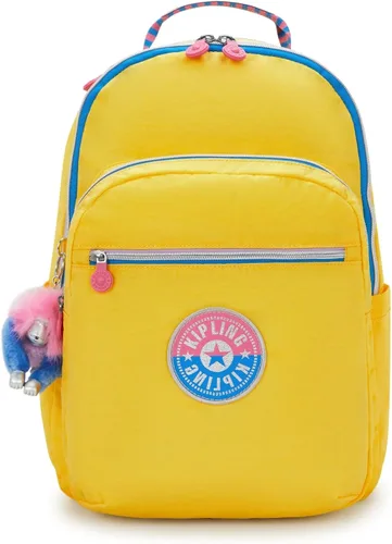 Vista 88 de Mochila Kipling Seoul extra grande para laptop de 17", Grande True Blue Tonal 2