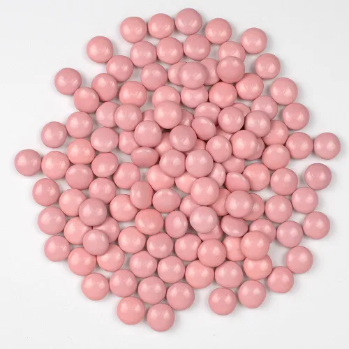 Vista 2 de Bolsas de Gemas de Chocolate Rosa 24oz - 750 unidades Rosado