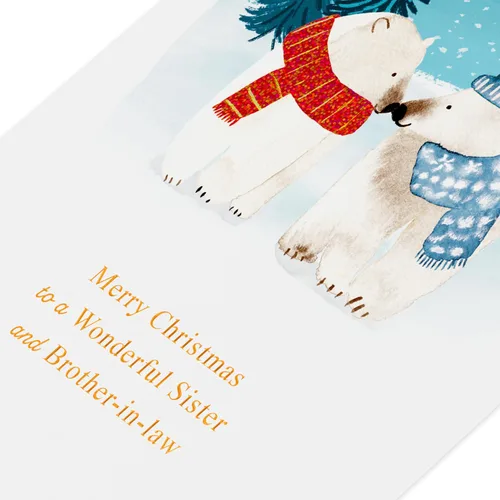 Vista 5 de Tarjeta de Navidad de American Greetings para Cuñada y Cuñado (Cuánto Significas)