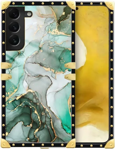 Vista 62 de Funda compatible con Samsung Galaxy S10 4G, TPU suave de lujo y parte trasera de policarbonato duro para niñas y mujeres, funda protectora a prueba