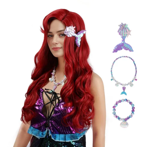 Vista 24 de Peluca Corta Púrpura Cosplay Peluca Corta Bob Púrpura Peluca de Halloween para Disfraces de Mujeres Púrpura/Bob