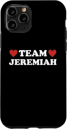 Vista 29 de Team Jeremiah I Love Jeremiah I Heart Jeremiah Case for iPhone 17