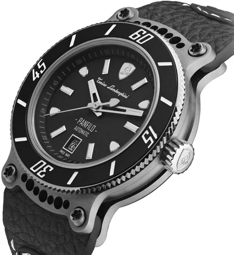 Vista 2 de Tonino Lamborghini Panfilo - Reloj automático TLF-T03-1 negro, Negro