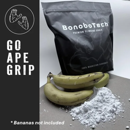 Vista 5 de Climbing Chalk for Climbing, Bouldering, Gymnastics, Weightlifting resealable Bag - Magnesium Carbonate Powder