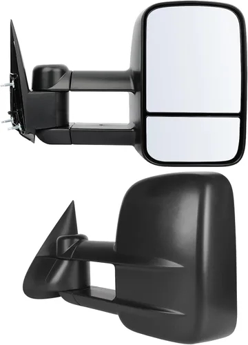 Vista 33 de ECCPP - Espejos de remolque de repuesto para Chevy Silverado 2007-2014