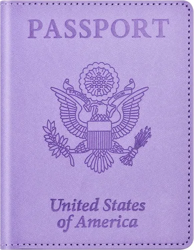 Vista 27 de Combo de tarjetero para pasaporte y vacuna, soporte para pasaporte con ranura para tarjeta de vacuna, cartera para pasaporte, funda para pasaporte