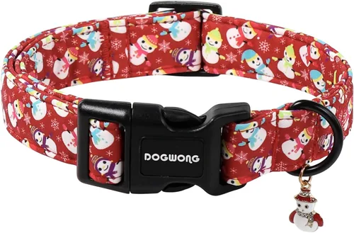 Vista 57 de DOGWONG Collar de perro de San Valentín, collar de perro con estampado de corazones para perros grandes, lindos collares de primavera, hembra