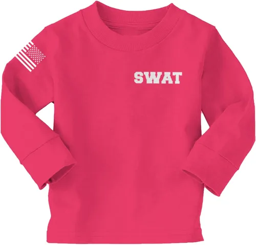 Vista 5 de Haase Unlimited Policía - Uniforme de vestir camiseta de algodón para bebé/niño pequeño