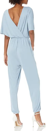 Vista 2 de BCBGMAXAZRIA Mono Surplice para mujer