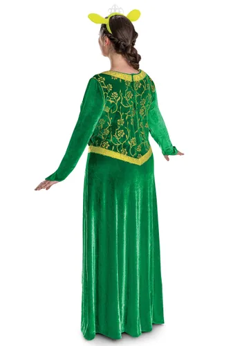 Vista 6 de Disfraz Deluxe de Vestido de Fiona de Shrek para Mujer Multicolor