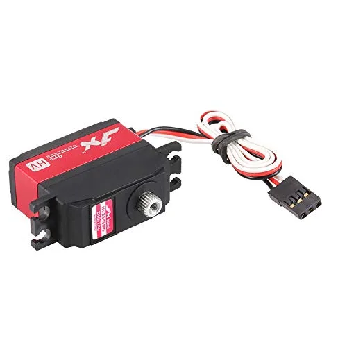 Vista 3 de JX PDI-HV2545MG - Servo de cola digital de alta tensión para helicóptero RC 450 500 (0.88 oz)
