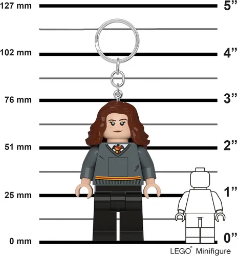 Vista 3 de LEGO Harry Potter Hermione - Llavero de luz y etiqueta para bolsa