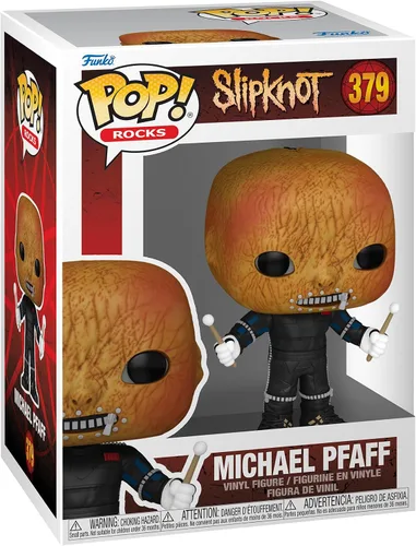 Vista 2 de Funko Pop! Rocks: Slipknot - New Guy - Tortilla Man - Figura de vinilo coleccionable - Idea de regalo - Producto oficial - para niños y adultos