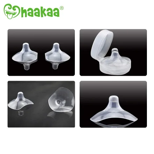 Vista 9 de Haakaa Protectores de silicona para pezones, 2