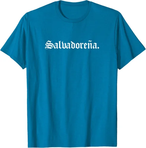 Vista 55 de Camiseta Salvadoreña Mujer, Negro