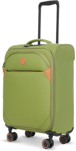 Vista 24 de Verage Cambridge - Maleta ligera con ruedas giratorias expandibles, Negro -, Conjuntos de equipaje negro Softside