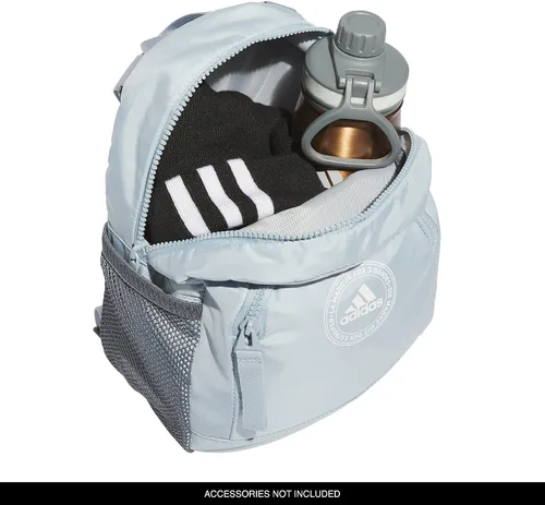 Vista 3 de adidas Mini mochila Linear 3, Azul MaravillaBlanco, Mini mochila Linear 3