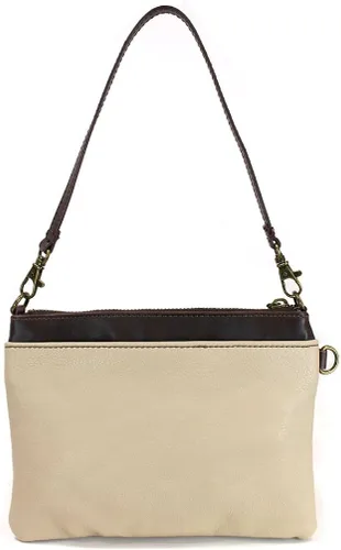 Vista 2 de Chala Mini bolso cruzado para teléfono con 2 correas ajustables, Azul