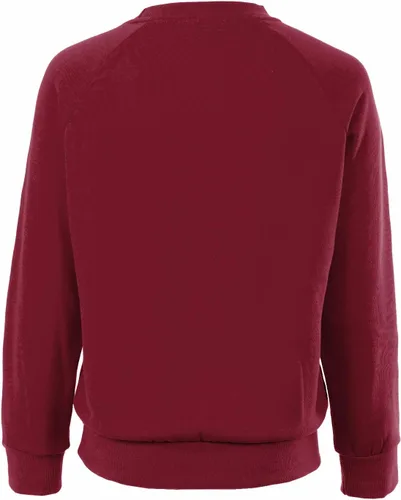 Vista 61 de MixMatchy Sudadera básica suave y cómoda de forro polar con cuello redondo para mujer