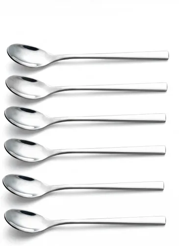 Vista 7 de IMEEA Cucharas de café expreso de 4.5 pulgadas SUS304 de acero inoxidable para café expreso y postres pequeños, juego de 6