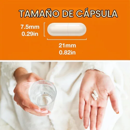 Vista 5 de Fórmula 2 en 1 de alta potencia 90mcg de vitamina K2 (MK7) y suplemento de vitamina D3 de 5000 UI para la salud ósea y cardíaca Fórmula sin OMG