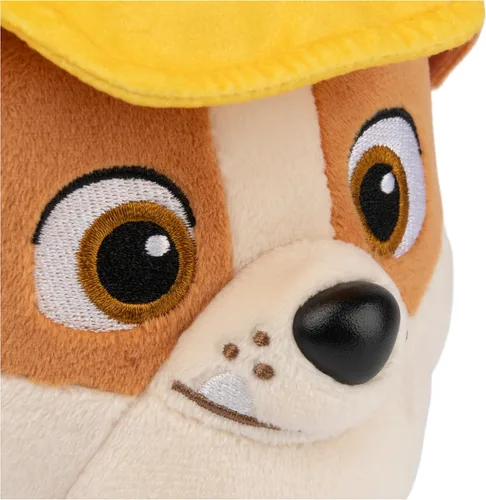 Vista 3 de GUND Patrulla Canina Rubble en uniforme de construcción de marca para edades de 1 y más, 22,9 cm (los estilos pueden variar)