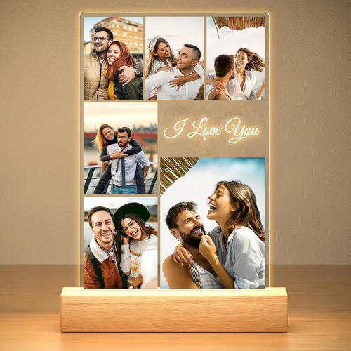 Vista 10 de KoxSmar - Marcos de fotos personalizados, marcos de fotos personalizados, regalos de cumpleaños personalizados para el día del padre, para papá