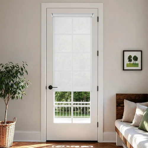 Vista 24 de LazBlinds - Persianas enrollables sin herramientas, sin taladro, sin cuerdas, para ventanas, protección UV, aislamiento térmico, filtro de luz