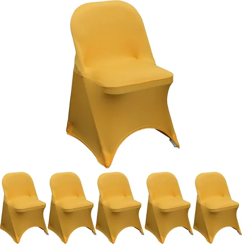 Vista 55 de YOUR CHAIR COVERS - Funda para silla plegable de elastano elástica, color negro