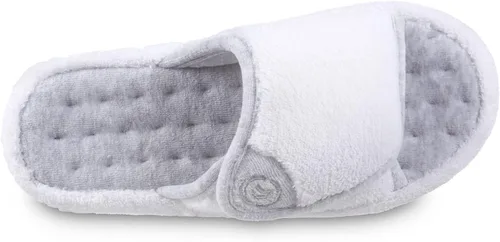 Vista 3 de isotoner pantuflas de Spa de fibra Microterry con tecnología Pillowstep para mujer