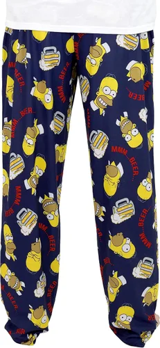 Vista 3 de The Simpsons Homer Expressions - Pantalón de pijama para hombre